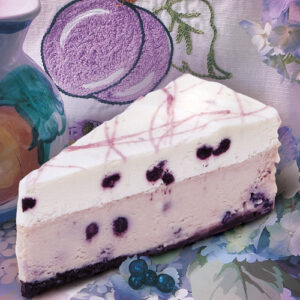 White Chocolate Blueberry Cheesecake